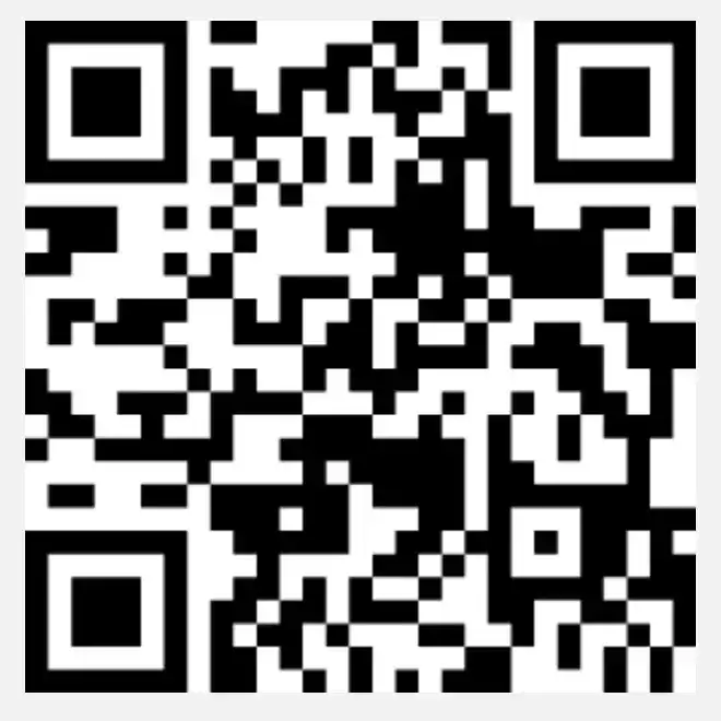 QR code for scanning with a smartphone to access a website or information.