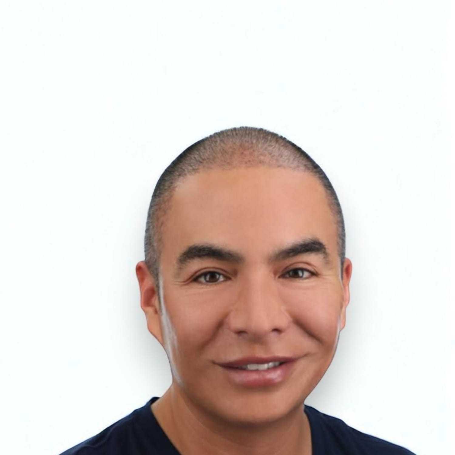 Portrait of George R, a professional stylist at Design 1 Salon & Spa, showcasing their expertise and style.
