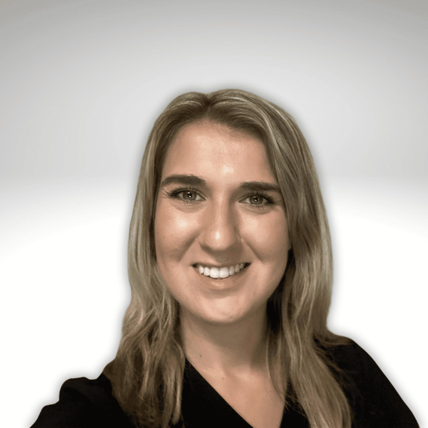 Portrait of Emelie	F, a professional stylist at Design 1 Salon & Spa, showcasing their expertise and style.