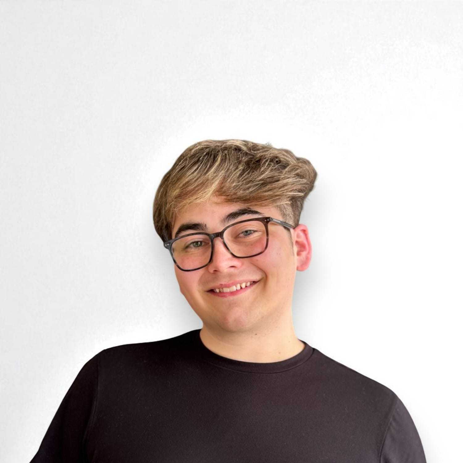 Portrait of Alex B, a professional stylist at Design 1 Salon & Spa, showcasing their expertise and style.