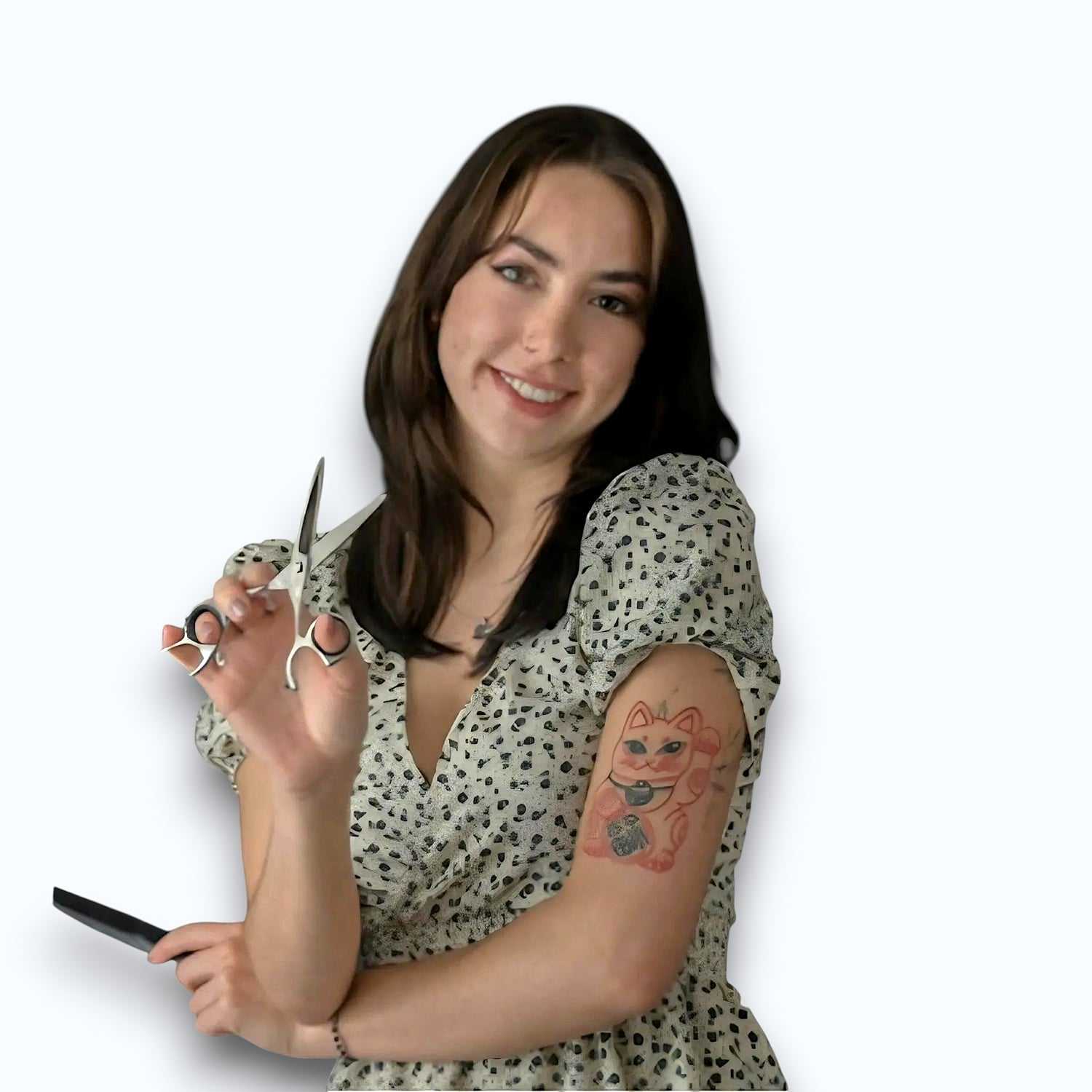 Portrait of Paige F, a professional stylist at Design 1 Salon & Spa, showcasing their expertise and style.